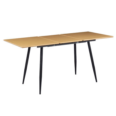 Bán buôn giá rẻ Bàn ăn gấp tối giản Nội thất phòng ăn Nhà bếp bằng gỗ Bàn ăn mở rộng hiện đại