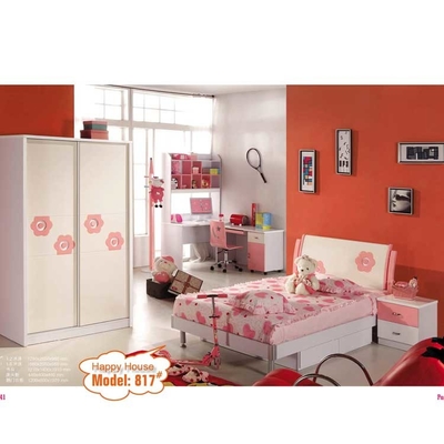 Bộ phòng ngủ gỗ rắn 5 mảnh Cabrini