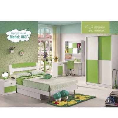 Cappellini Green Bộ phòng ngủ trẻ em Nội thất trẻ em hiện đại Giường 960mm