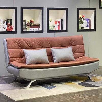 Giường sofa chức năng mở rộng 1,9m Ghế sofa nội thất bằng gỗ nguyên khối Chiều rộng 1,2m