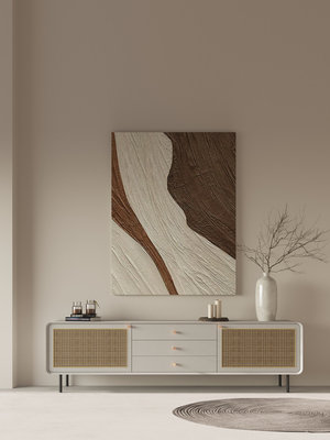 E1 Tủ kệ TV bằng gỗ MDF màu trắng Bắc Âu Đá cẩm thạch Châu Âu hiện đại