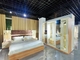 Bộ đồ nội thất phòng ngủ bằng gỗ rắn chắc tại nhà Tủ quần áo bằng ván MDF bền