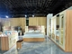 Bộ đồ nội thất phòng ngủ bằng gỗ rắn chắc tại nhà Tủ quần áo bằng ván MDF bền