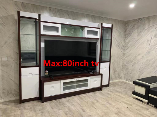 Phòng khách Armoire Đồ nội thất cổ Bảng điều khiển MDF Tủ TV Ashley