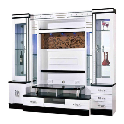 Phòng khách Armoire Đồ nội thất cổ Bảng điều khiển MDF Tủ TV Ashley