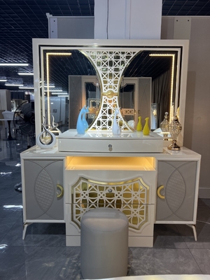 Bộ Phòng Ngủ Hiện Đại Nội Thất Gỗ MDF Da PU Chất Liệu SGS