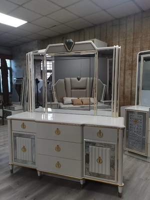 Nội thất phòng ngủ đầy đủ bằng gỗ MDF Nội thất phòng ngủ Queen