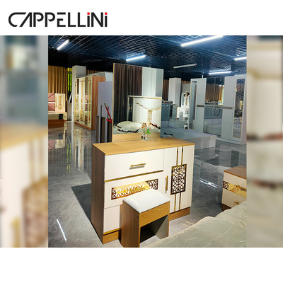 Giường đôi King Size hiện đại sang trọng Chất liệu gỗ MDF Da PU