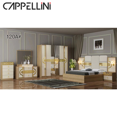 bán buôn phòng ngủ gỗ mdf bộ phòng ngủ vua đầu giường bằng gỗ
