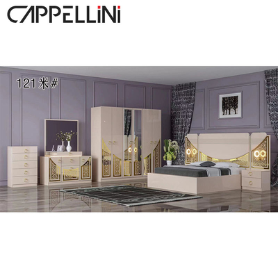 bán buôn phòng ngủ gỗ mdf bộ phòng ngủ vua đầu giường bằng gỗ