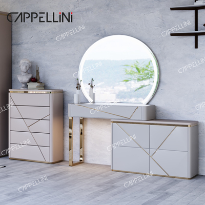 Nhà đơn giản Khung gỗ hai lớp da King Bed hiện đại gỗ sang trọng Full Queen Size Thiết bị phòng ngủ