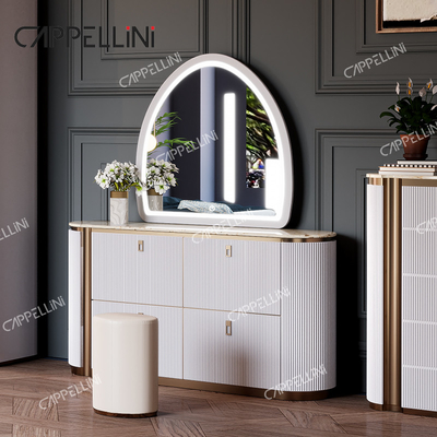 Villa hiện đại màu trắng gỗ king size phòng ngủ thiết lập nhà hai nữ hoàng sang trọng gỗ đầy đủ phòng ngủ đồ nội thất thiết lập