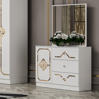 Foshan bán buôn giá rẻ sang trọng hai king size phòng ngủ thiết lập nhà hiện đại đầy đủ khung gỗ phòng ngủ thiết lập đồ nội thất