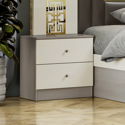Kiến trúc gỗ hiện đại đơn giản King Size Bed Master Room Complete Double Home Luxury Modern Bedroom Furniture Set