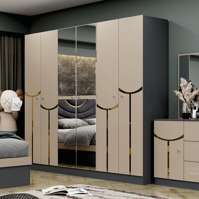 Sản phẩm bán buôn giá rẻ khung gỗ sang trọng giường king size đôi nhà hiện đại Thổ Nhĩ Kỳ gỗ MDF bộ đầy đủ phòng ngủ đồ nội thất