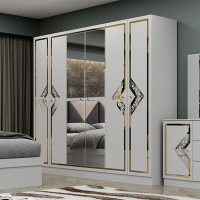 Phân đồ gỗ chất lượng cao hiện đại King size giường đôi Home Suite Queen Full Luxury Turkish gỗ đồ nội thất phòng ngủ