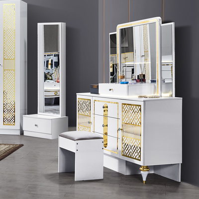 Sản phẩm bán buôn chất lượng cao khung gỗ hiện đại giường đôi nhà Master Room King Size đồ nội thất phòng ngủ Thổ Nhĩ Kỳ sang trọng