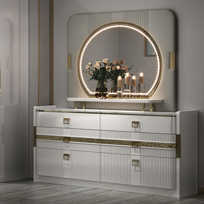 Turkish Style Luxury Wooden King Size Bedroom Sets Double Upholstered Bed Room Modern Wood Frame Full Home Bedroom Furniture Set