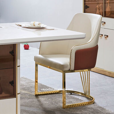 Bộ bàn ăn sang trọng hiện đại màu trắng 6 chỗ ngồi, nội thất phòng ăn bằng gỗ, bộ bàn ăn khung gỗ hoàn chỉnh cho gia đình, bộ bàn ăn 4 ghế