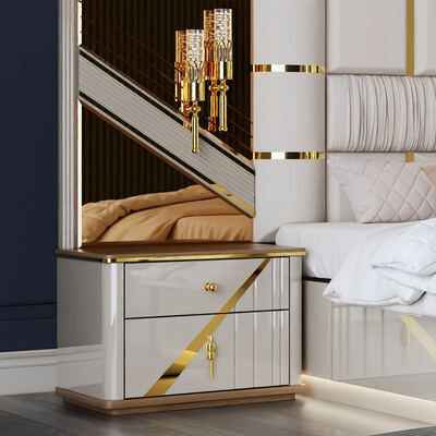 Sản phẩm bán buôn Thổ Nhĩ Kỳ Toàn bộ phòng ngủ sang trọng Nhà lưu trữ Phòng ngủ đôi Khung gỗ King Size Thiết bị phòng ngủ hiện đại