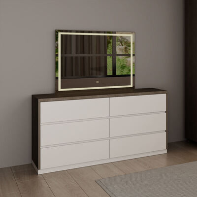 Modern 3 5 Star Hotel Toàn bộ phòng ngủ giường gỗ phòng ngủ hai nhà lưu trữ tiết kiệm không gian King size Luxury bedroom furniture set