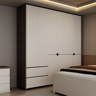 Modern 3 5 Star Hotel Toàn bộ phòng ngủ giường gỗ phòng ngủ hai nhà lưu trữ tiết kiệm không gian King size Luxury bedroom furniture set