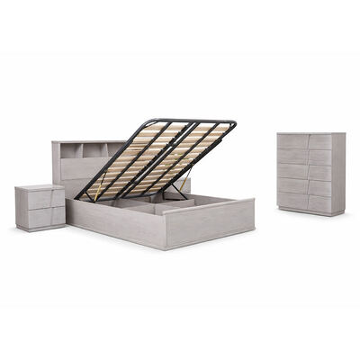 Modern Complete Bedroom Sets Master Room King Size Double Bed Hotel Home Storage Solid Wood Frame Luxury Bedroom Furniture Set Thiết bị phòng ngủ