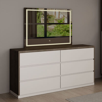 Phòng ngủ chính hoàn chỉnh bằng gỗ, King Size với nhiều chỗ lưu trữ, ấm cúng, tối giản, sang trọng và nội thất phòng ngủ hiện đại