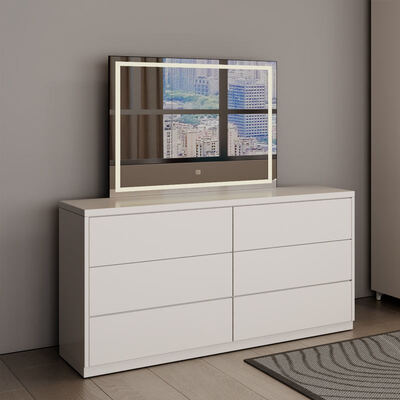 Phòng ngủ bằng gỗ có kích thước cao cấp, cung cấp một bầu không khí tối giản ấm cúng cho phòng ngủ hiện đại sang trọng hoàn chỉnh