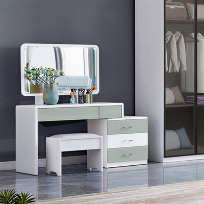 Master Suite Phòng ngủ đồ nội thất thiết lập cấu trúc bằng gỗ Hòa ấm lưu trữ tối giản chất lượng cao phòng ngủ hiện đại sang trọng