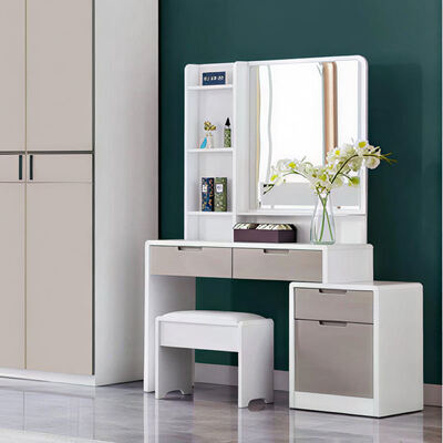 Phòng ngủ bằng gỗ Set King Size Storage Minimalistic Cozy High Quality Modern Luxury Furniture Phòng ngủ