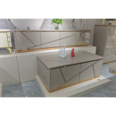 Thiết kế hiện đại gỗ Phòng khách TV Tủ lưu trữ Nhà đồ nội thất Phong cách sang trọng TV gỗ MDF