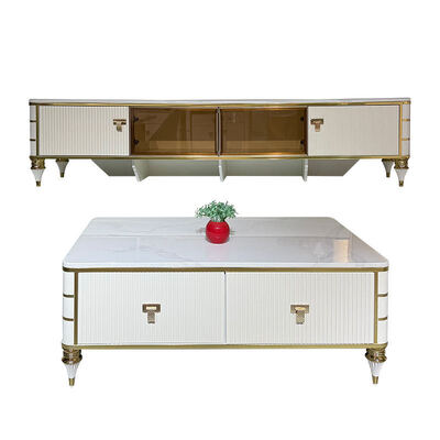 Tủ TV Gỗ Trắng Phong Cách Bắc Âu Cao Cấp, Nội Thất Gia Đình, Khách Sạn Hiện Đại Sang Trọng, Tủ TV Phòng Khách MDF