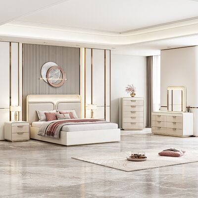 Juego De Muebles Para Dormitorio Phòng ngủ hiện đại Set king Size Bed Phòng khách sạn đầy đủ Chiếc đồ nội thất phòng ngủ hiện đại