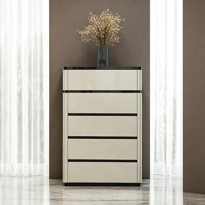 Chambre a Coucher Toàn bộ Phòng ngủ sang trọng Đèn đầu giường King Size Chỗ ngủ khung gỗ hai phòng ngủ hiện đại