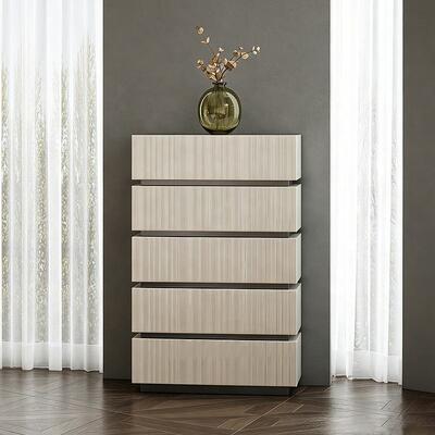 Modern Luxury King Size Bedroom Sets Double Bed LED Headboard Hotel Home Master Room Toàn bộ đồ nội thất phòng ngủ bằng gỗ