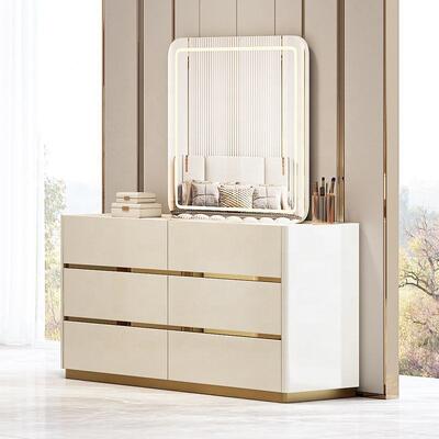 Ánh Sáng Sang Trọng Những Nơi Meuble De Chambre Bộ Phòng Ngủ Hoàn Chỉnh Hiện Đại Nội Thất Khung Gỗ Đôi Sang Trọng King Size Bộ Phòng Ngủ