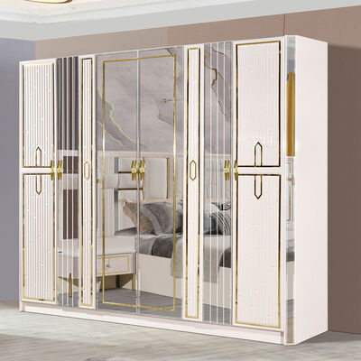 Giá tốt đồ nội thất phòng ngủ thiết lập phòng ngủ sang trọng của Ý thiết lập đầu bàn da