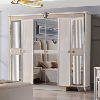 Modern Velvet Cover Headback Phòng gỗ King Size Sets Bed Furniture Queen Beds Full Cabinet Phòng ngủ