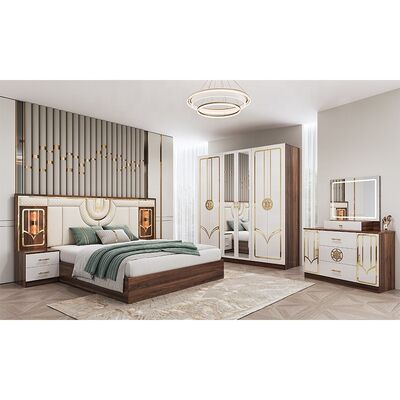 Trung Quốc bán buôn giá rẻ đồ nội thất phòng ngủ Thổ Nhĩ Kỳ Thiết lập khung gỗ Chiếc giường hạng sang King Size Chiếc giường đôi Full Modern Luxury Bedroom Sets