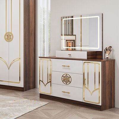 Trung Quốc bán buôn giá rẻ đồ nội thất phòng ngủ Thổ Nhĩ Kỳ Thiết lập khung gỗ Chiếc giường hạng sang King Size Chiếc giường đôi Full Modern Luxury Bedroom Sets