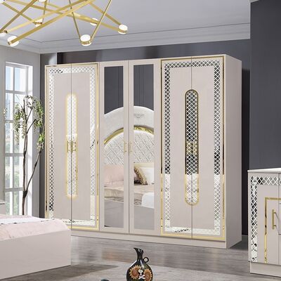 Chambre a Coucher Complete Lit Deux Places Phòng ngủ Sets king Size Phòng ngủ Suite khung gỗ hiện đại