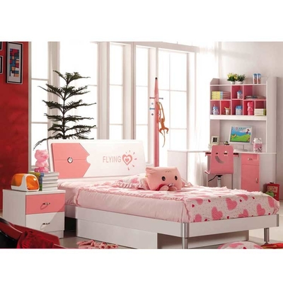 Bộ phòng ngủ trẻ em Cappellini Nội thất phòng ngủ trẻ em màu hồng 836
