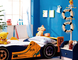 Phòng ngủ trẻ em có kích thước đôi MDF Bộ giường ngủ cho ô tô với bộ lưu trữ ODM OEM