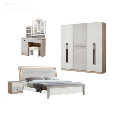Cabrini King Size Bộ đồ nội thất phòng ngủ tối giản Trang chủ khách sạn