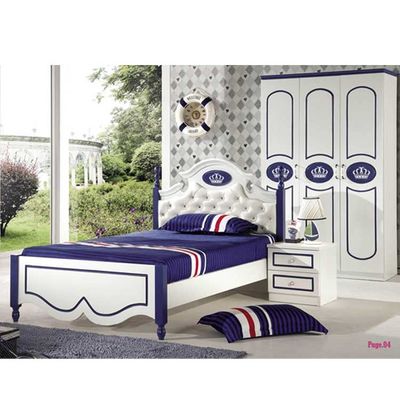 Cabrini Scratch Proof Bộ đồ nội thất phòng ngủ cho trẻ em Thân thiện với môi trường Màu trắng