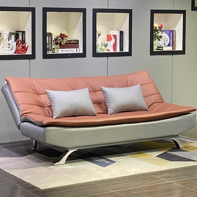 Giường sofa chức năng mở rộng 1,9m Ghế sofa nội thất bằng gỗ nguyên khối Chiều rộng 1,2m