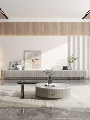 Tủ TV bằng đá cẩm thạch Kết hợp Bàn cà phê Cabrini Slate